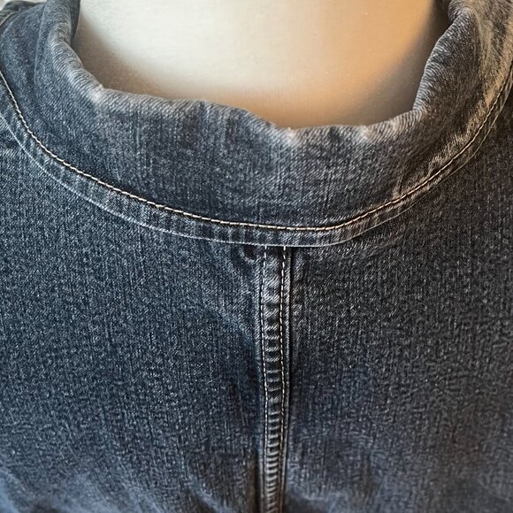 Bonita Denim Jean Jacket Size L EUC - Picture 5 of 6